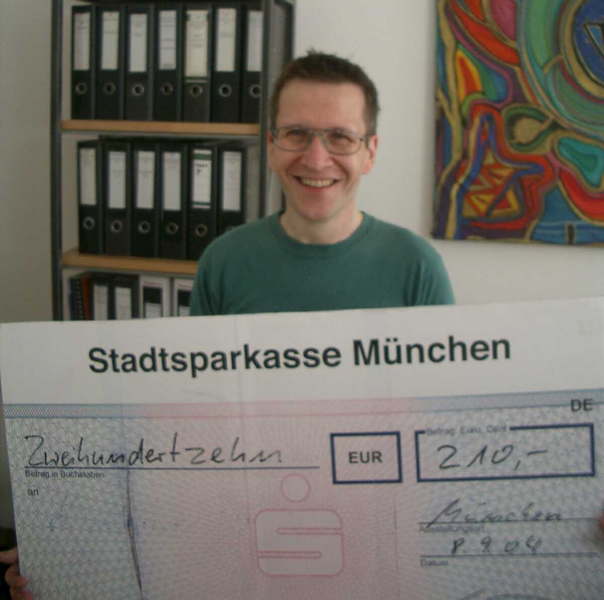 Spendenübergabe